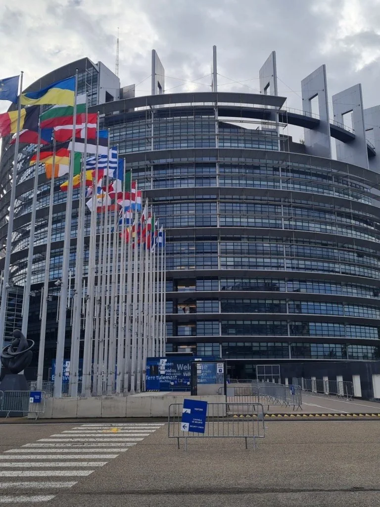 Bâtiment du Parlement européen à Strasbourg