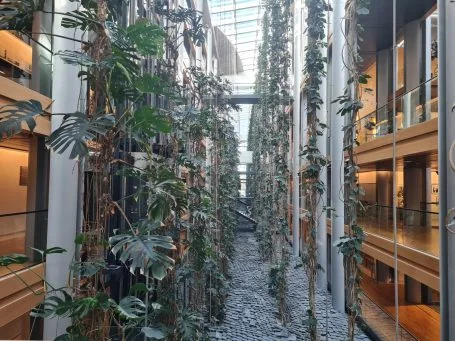 Espace intérieur du Parlement européen à Strasbourg