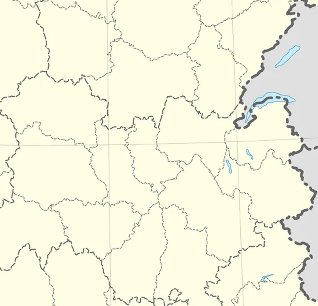 Carte détaillée du sud-est de la France avec les limites départementales